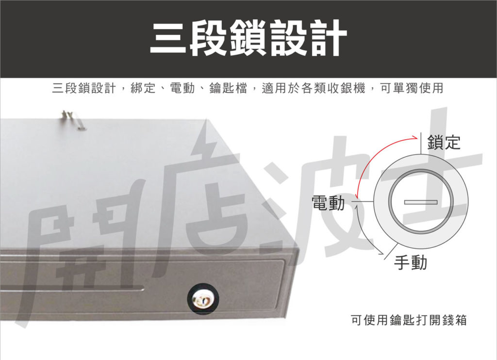 電子式收銀錢箱錢櫃 7