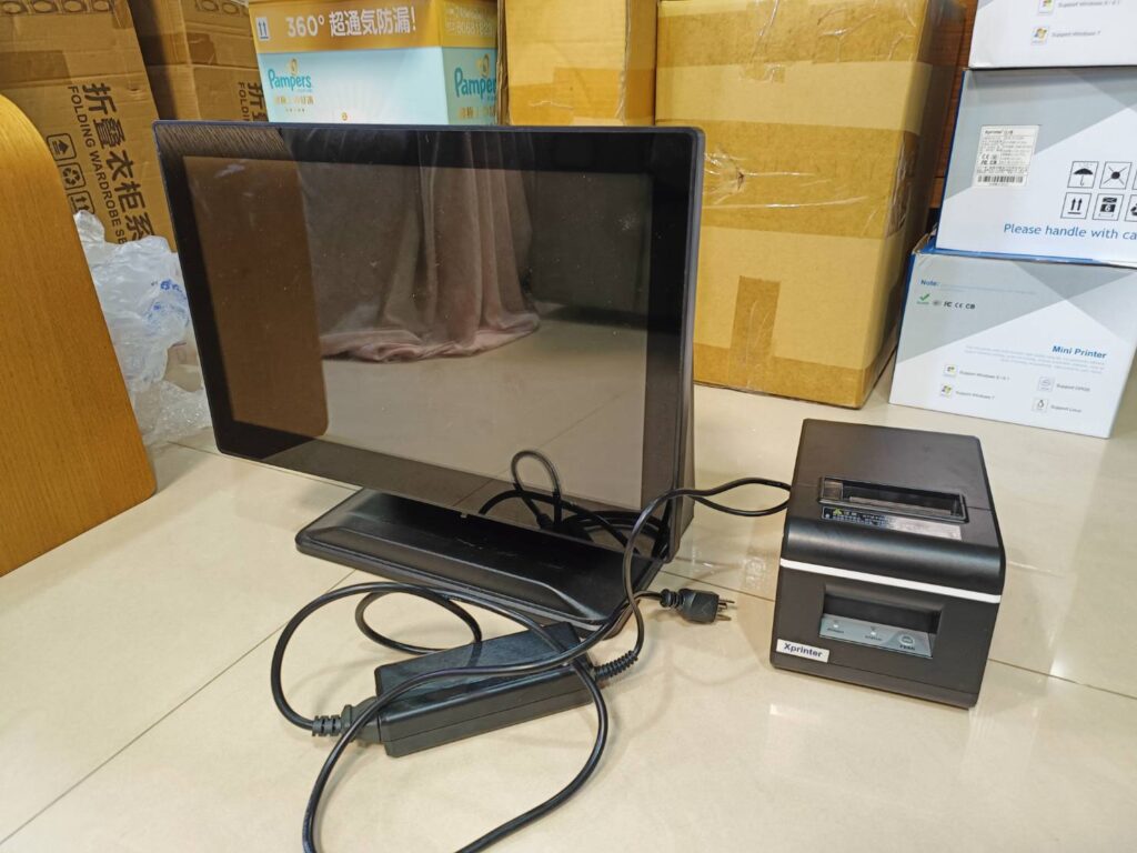 【現貨出清】POS點餐機狀態良好，15吋觸控螢幕含軟體只要4500，加出單機只要$6,000，再加標籤機的話是$8,000 5